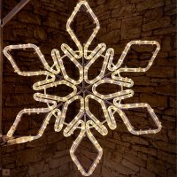 DecoLED LED sv�teln� motiv VO vlo�ka, teple b�l�, pr. 60 cm