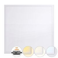 Solight LED sv�teln� panel Backlit CCT, 36W, 3960lm, 3000/4000/5000K, Lifud, 60x60cm, 3 roky z�ruka, b�l� barva WO25-W
