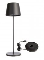 Deko-Light nabíjecí svítidlo - sada Canis šedá + nabíjecí základna 620201 Deko-Light nabíjecí svítidlo - sada Canis šedá + nabíjecí základna 620201