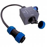 Light Impressions Kapego rozbočovač Weipu 2 výstup 2-pólový Kabelsystem 57 mm 730300 Light Impressions Kapego rozbočovač Weipu 2 výstup 2-pólový Kabelsystem 57 mm 730300