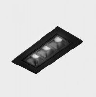 KOHL-Lighting NSES TILT zapu�t�n� sv�tidlo s r�me�kem 123x58 mm �ern� 6 W CRI 90 2700K PUSH