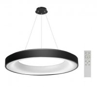 LED Z�v�sn� sv�tidlo AZzardo Sovana Pendant 80 CCT black Dimm AZ3449 80W 4000lm 2700-6500K IP20 78cm stm�vateln� �ern�