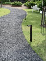 NOVA LUCE venkovn� sloupkov� sv�tidlo POET antracitov� hlin�k a �ir� sklo LED 8W 3000K 220-240V 94st. IP65 9492770