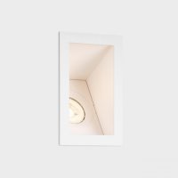 KOHL-Lighting FOCUS zapu�t�n� sv�tidlo do zdi 130x85 mm b�l� 8 W LED
