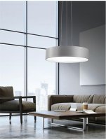 NOVA LUCE závěsné svítidlo RODA šedý hliník akrylový difuzor LED 46W 230V 3000K IP20 616804 NOVA LUCE závěsné svítidlo RODA šedý hliník akrylový difuzor LED 46W 230V 3000K IP20 616804
