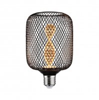 PAULMANN Kovic Glow Standard 230V LED ��rovka Zyl E27 Helix 3,5W 1800K �ern� 290.82