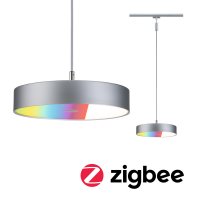 PAULMANN URail závěs Smart Home Zigbee 3.0 Hildor RGBW 10W RGBW+ stmívatelné 230V matný chrom PAULMANN URail závěs Smart Home Zigbee 3.0 Hildor RGBW 10W RGBW+ stmívatelné 230V matný chrom