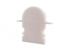 Light Impressions Reprofil koncovka R-ET-02-10 sada 2 ks b�l� 25 mm 979560