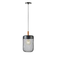 ACA Lighting závěsné svítidlo 1XE27 dřevo+ černá kov D20XH154CM PAROT TF501P20BK ACA Lighting závěsné svítidlo 1XE27 dřevo+ černá kov D20XH154CM PAROT TF501P20BK