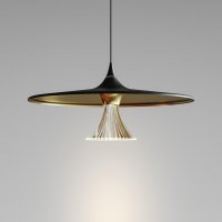 Artemide Ipno závěsné černá / zlatá 1846030A Artemide Ipno závěsné černá / zlatá 1846030A