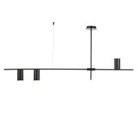 ACA Lighting stropn� sv�tidlo 3XGU10 �ern� kov 130X12XH53CM ARISTO OD843C130B