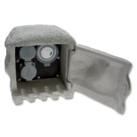 Ecolite Kamenn� sloupek 2x z�s, �as.sp�na� XSTA-222GT