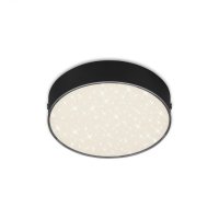 BRILONER LED stropn� sv�tidlo hv�zdn� nebe, pr. 15,7 cm, 11 W, �ern� BRI 7072-415