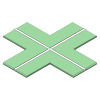 SLC DL 1 track X modul s�drokarton