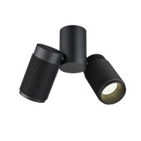 ACA Lighting stropn� sv�tidlo 2XGU10 �ern� hlin�k 6,5X20X26CM MEGATRON1 YL10C217BK