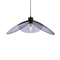 ACA Lighting závěsné svítidlo 1XE27 kouřové sklo+ černý kov D58XH120CM BLOSSOM EF21P158BS ACA Lighting závěsné svítidlo 1XE27 kouřové sklo+ černý kov D58XH120CM BLOSSOM EF21P158BS
