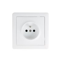 Solight z�suvka Slim, b�l� 5B134