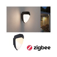 PAULMANN LED venkovn� n�st�nn� sv�tidlo Smart Home Zigbee Ikosea nel�k� hmyz IP44 50x203mm CCT 4,4W 230V antracit um�l� hmota