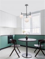 NOVA LUCE závěsné svítidlo LICATO opálové sklo černý hliník G9 3x5W 230V IP20 bez žárovky 9043305 NOVA LUCE závěsné svítidlo LICATO opálové sklo černý hliník G9 3x5W 230V IP20 bez žárovky 9043305