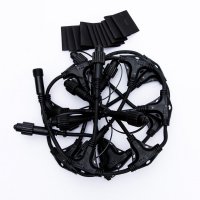 DecoLED T rozbo�ova� - 11 v�stup�, �ern�