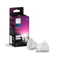 Philips Hue sada 2x LED ��rovka WACA GU10 4,2W 400lm 2000K-6500K RGB CRI80 IP20