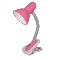 Kanlux SUZI stolní lampa růžová HR-60-PK max.1x60W E27 s klipem 07153 Kanlux SUZI stolní lampa růžová HR-60-PK max.1x60W E27 s klipem 07153