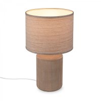 BRILONER Ino stoln� lampi�ka, l�tkov� st�nidlo, keramick� podstavec, 22x37,5 cm (DxH), hn�d� 7539011