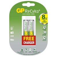 Nabíjecí baterie GP ReCyko+ HR6 (AA) + USB nabíječka ZDARMA Nabíjecí baterie GP ReCyko+ HR6 (AA) + USB nabíječka ZDARMA