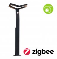 PAULMANN LED stojac� sv�tidlo Smart Home Zigbee 3.0 Alara pohybov� �idlo nel�k� hmyz IP44 hranat� 665mm 3000 - 2200K 10W 230V antracit kov