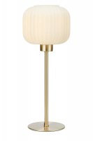 Marksl�jd stoln� lampa Sober, mosaz, 38 cm