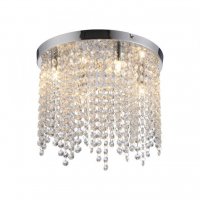 JUST LIGHT stropn� sv�tidlo KULUNKA, chrom, k�i���lov� p��v�sky