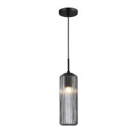ACA Lighting závěsné svítidlo FAME černé sklo a kov IP20 1xE27 LT19P1BK ACA Lighting závěsné svítidlo FAME černé sklo a kov IP20 1xE27 LT19P1BK