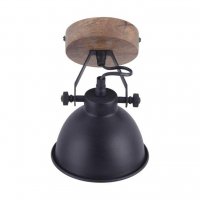 LEUCHTEN DIREKT is JUST LIGHT Stropn� sv�tidlo v �ern� v retro designu