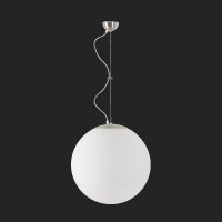 OSMONT ADR60310 ADRIA L4 z�v�sn� sklen�n� sv�tidlo nerez brou�en� / b�l� IP40 3000 K 41W LED nouzov� kombinovan� 3 h