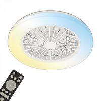 BRILONER LED stropn� sv�tidlo s ventil�torem, 5 rychlost�, d�lkov� ovlada�, CCT, b�l� 3800016