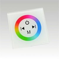 NBB LED RGB contoller dotykov� panel TM08 DC12-24V 3x4A b�l� 903001036
