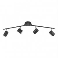 LEUCHTEN DIREKT is JUST LIGHT LED stropn� sv�tidlo, antracit, 4 ramenn�, oto�n� spoty 3000K