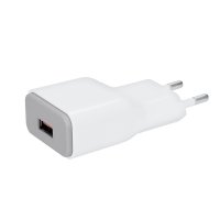 Solight USB nab�jec� adapt�r, fast charge: 1x USB Qualcomm, 5V2A/9V1.5A/12V1A, AC 230V, b�lo�ed� DC51