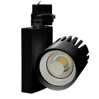 Ecolite Svítidlo na lištový syst. (3f),COB,40W,4100K,černá TR-TL-40W/CR Ecolite Svítidlo na lištový syst. (3f),COB,40W,4100K,černá TR-TL-40W/CR