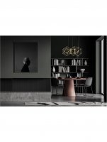 NOVA LUCE z�v�sn� sv�tidlo NEBULA zlat� kov LED 29W 230V 3000K IP20 9695212