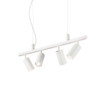 Závěsné bodové svítidlo Ideal Lux Dynamite SP4 Bianco 231372 GU10 4x28W IP20 76cm bílé Závěsné bodové svítidlo Ideal Lux Dynamite SP4 Bianco 231372 GU10 4x28W IP20 76cm bílé