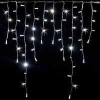 XmasKing Flash LED kr�pn�k 3x1m 180 MAXI LED propojiteln� PROFI 230V venkovn�, studen� b�l� rampouchy