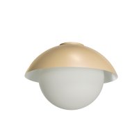 OSMONT LUK60018 LUKIDA 3 stropn�/n�st�nn� sklen�n� sv�tidlo Golden Beach / b�l� IP65 3000 K 27W LED