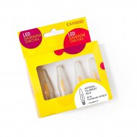 LED Blistr 4 b�l� ��rovky ASTERIA FILAMENT 14V/0,1W