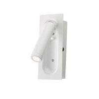 ACA Lighting n�st�nn� sv�tidlo LED 3W 3200K 190LM b�l� kov RECESSED 7X5X17CM AIAS SF701LEDW