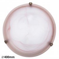 Rabalux stropn� sv�tidlo Alabastro E27 2x MAX 60W tab�k-alabastr sklo 3353