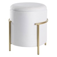 LIVING Taburetka v.465 b�l�/zlat� MASHIKE 424135