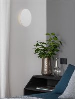 NOVA LUCE n�st�nn� sv�tidlo CYRCLE b�l� hlin�k a akryl LED 22.5W 230V 3000K IP20 9248152