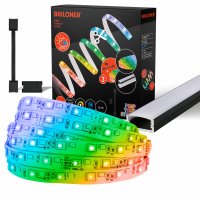 BRILONER Pimp Your Stripe startovac� sada LED p�sek 2m, IP44 venkovn�, WiFi, RGB+W 2165192
