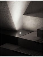 NOVA LUCE venkovn� zapu�t�n� sv�tidlo do zdi PASSAGGIO b�l� hlin�k LED Chip Cree 2W 100-240V 3000K 49st. IP54 v�. driveru 9002601